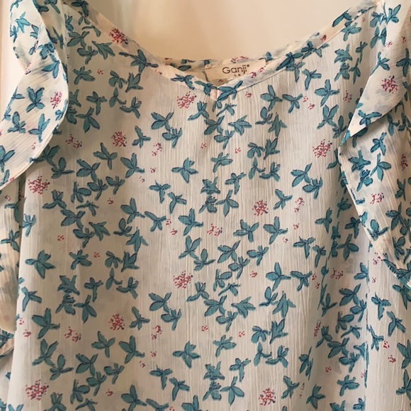 Ganji LA sheer floral top - Picture 4 of 7